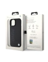 Wholesale BMW BMHMP15SSLLBK Apple iPhone 15 MagSafe hardcase Signature Logo Imprint black - BMW509 - {ean13} - Hurt