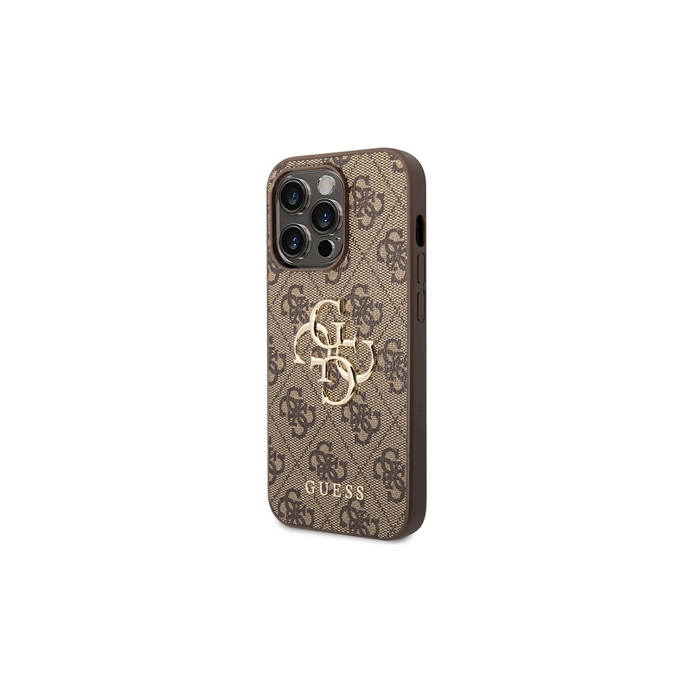 Hurtownia GSM - Etui Guess GUHCP15L4GMGBR Apple iPhone 15 Pro hardcase 4G Big Metal Logo barna/brown - GUE2893 - {ean13} - Hurt