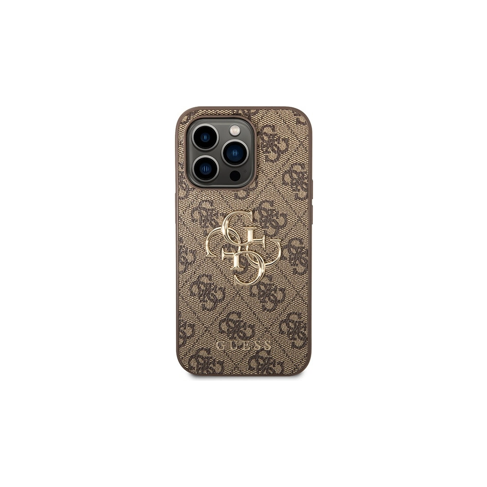 Hurtownia GSM - Etui Guess GUHCP15L4GMGBR Apple iPhone 15 Pro hardcase 4G Big Metal Logo hnědý/brown - GUE2893 - {ean13} - Hurt