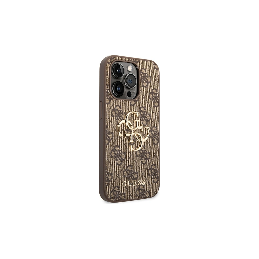Hurtownia GSM - Etui Guess GUHCP15L4GMGBR Apple iPhone 15 Pro hardcase 4G Big Metal Logo hnědý/brown - GUE2893 - {ean13} - Hurt