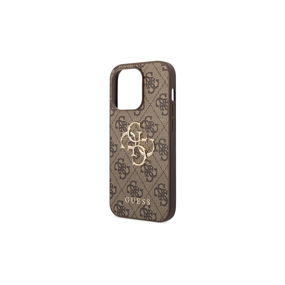 Hurtownia GSM - Etui Guess GUHCP15L4GMGBR Apple iPhone 15 Pro hardcase 4G Big Metal Logo hnědý/brown - GUE2893 - {ean13} - Hurt