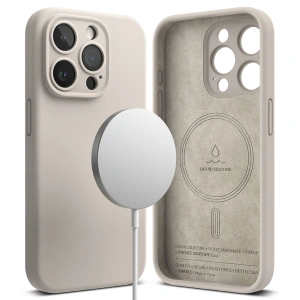 Hurtownia GSM - Etui Ringke Silicon Magnetic MagSafe Apple iPhone 15 Pro Max Stone - RGK1844 - {ean13} - Hurt