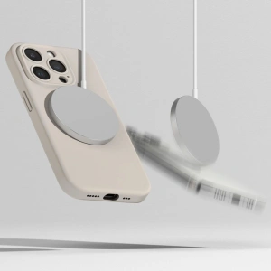 Wholesale Ringke Silicone Magnetic MagSafe Apple iPhone 15 Pro Max Stone - RGK1844 - {ean13} - Hurt