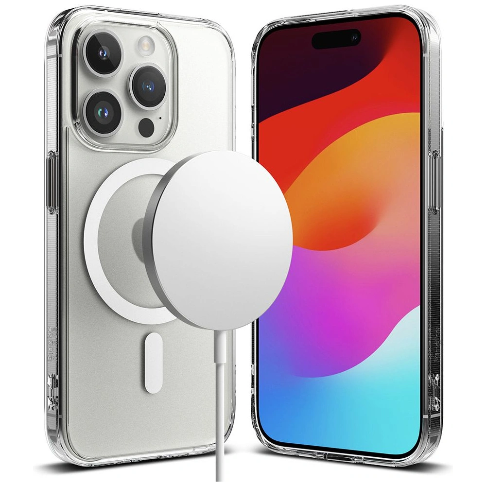 Hurtownia GSM - Etui Ringke Fusion Magnetic MagSafe Apple iPhone 15 Pro Matte Clear - RGK1847 - {ean13} - Hurt