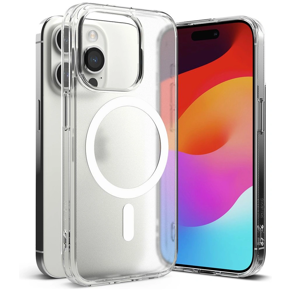 Hurtownia GSM - Etui Ringke Fusion Magnetic MagSafe Apple iPhone 15 Pro Matte Clear - RGK1847 - {ean13} - Hurt