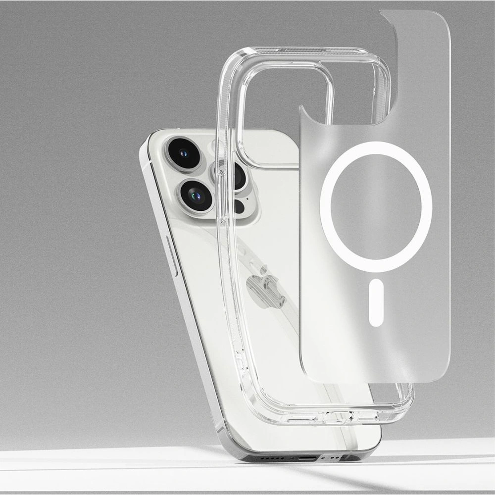 Hurtownia GSM - Case Ringke Fusion Magnetic MagSafe Apple iPhone 15 Pro Matt Klar - RGK1847 - {ean13} - Hurt