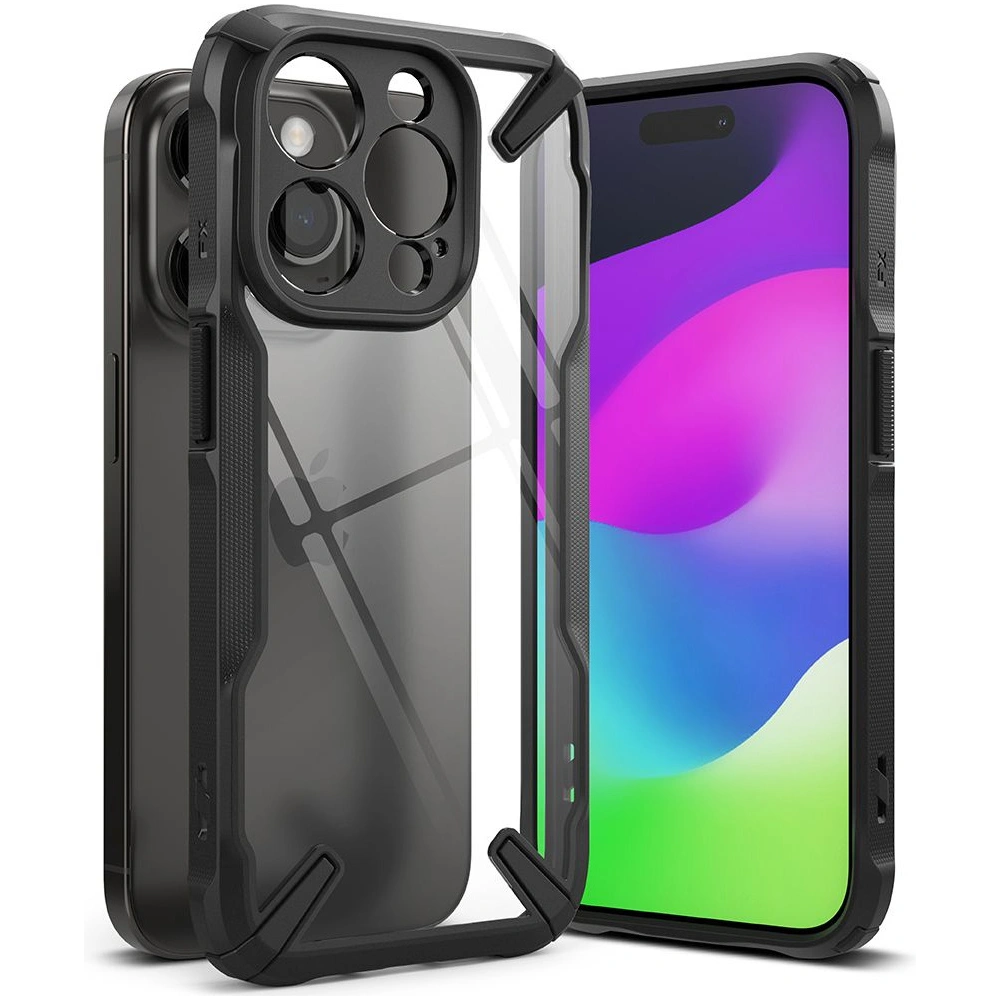 Hurtownia GSM - Etui Ringke Fusion-X Apple iPhone 15 Pro Black - RGK1848 - {ean13} - Hurt