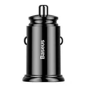 Hurtownia GSM - Auto nabíječka Baseus Circular 2xUSB QC3.0 5A 30W (černá) - BSU346BLK - {ean13} - Hurt