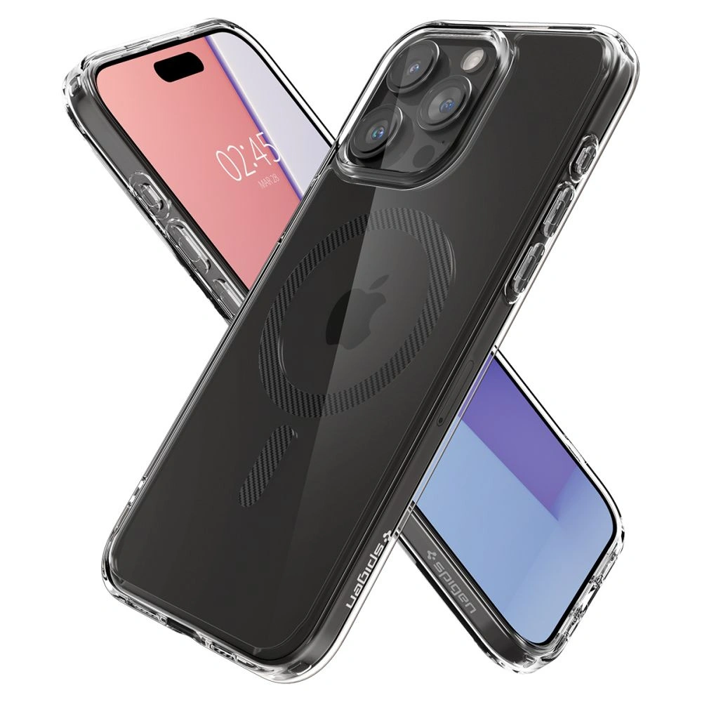 Hurtownia GSM - Case Spigen Ultra Hybrid Mag MagSafe Apple iPhone 15 Pro Max Carbonfaser - SPN2955 - {ean13} - Hurt