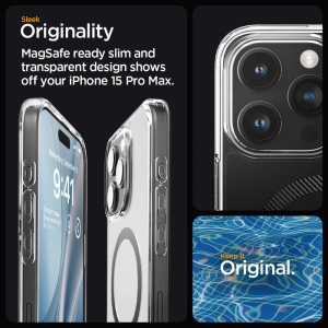 Hurtownia GSM - Etui Spigen Ultra Hybrid Mag MagSafe Apple iPhone 15 Pro Max Szénszálas - SPN2955 - {ean13} - Hurt