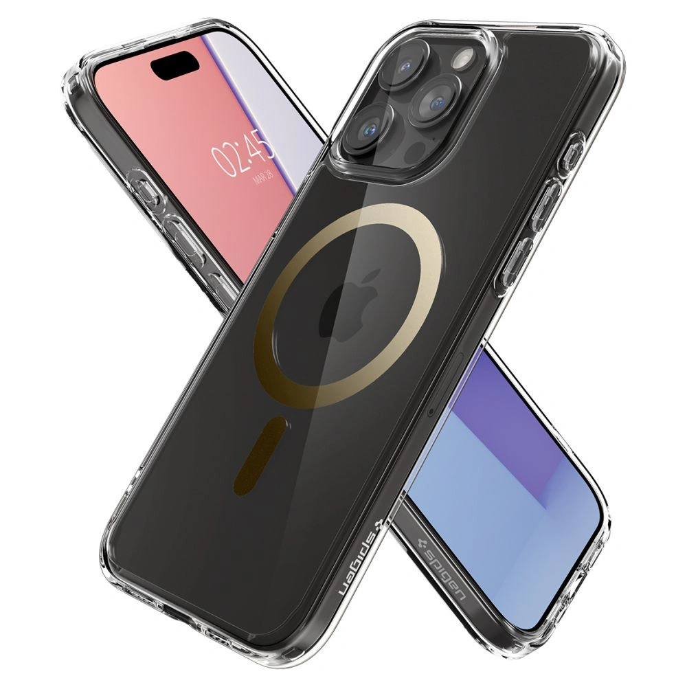 Hurtownia GSM - Etui Spigen Ultra Hybrid Mag MagSafe Apple iPhone 15 Pro Max Arany - SPN2956 - {ean13} - Hurt