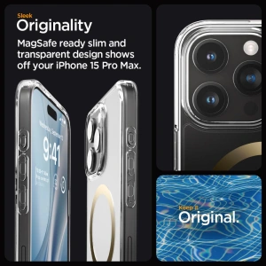 Wholesale Spigen Ultra Hybrid Mag MagSafe Apple iPhone 15 Pro Max Gold - SPN2956 - {ean13} - Hurt