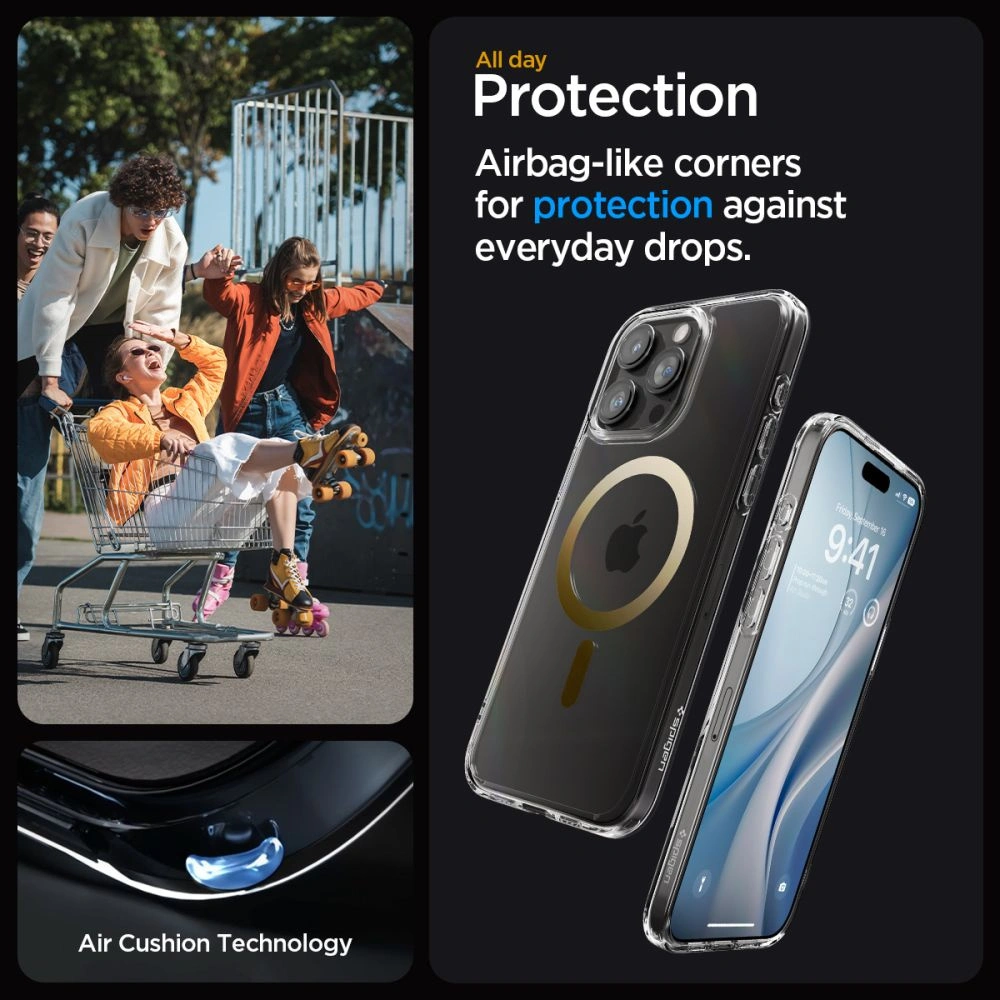 Wholesale Spigen Ultra Hybrid Mag MagSafe Apple iPhone 15 Pro Max Gold - SPN2956 - {ean13} - Hurt