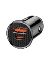 Hurtownia GSM - Ładowarka samochodowa Baseus Circular PD QC4.0+ 5A 30W (czarna) - BSU347BLK - {ean13} - Hurt