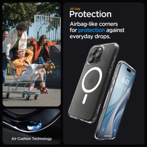 Wholesale Spigen Ultra Hybrid Mag MagSafe Apple iPhone 15 Pro Max Frost Clear - SPN2957 - {ean13} - Hurt