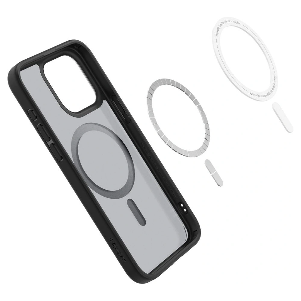 Wholesale Spigen Ultra Hybrid Mag MagSafe Apple iPhone 15 Pro Max Frost Black - SPN2958 - {ean13} - Hurt