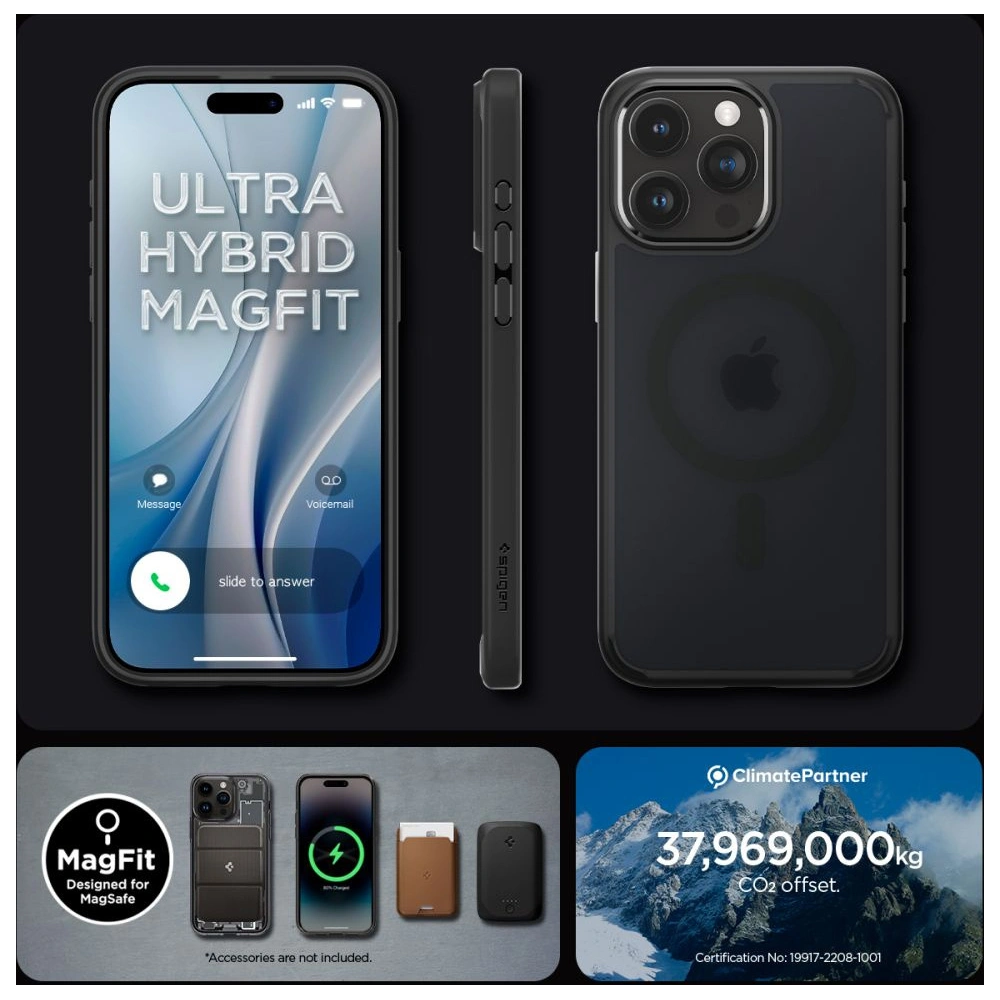 Hurtownia GSM - Etui Spigen Ultra Hybrid Mag MagSafe Apple iPhone 15 Pro Max Frost Fekete - SPN2958 - {ean13} - Hurt