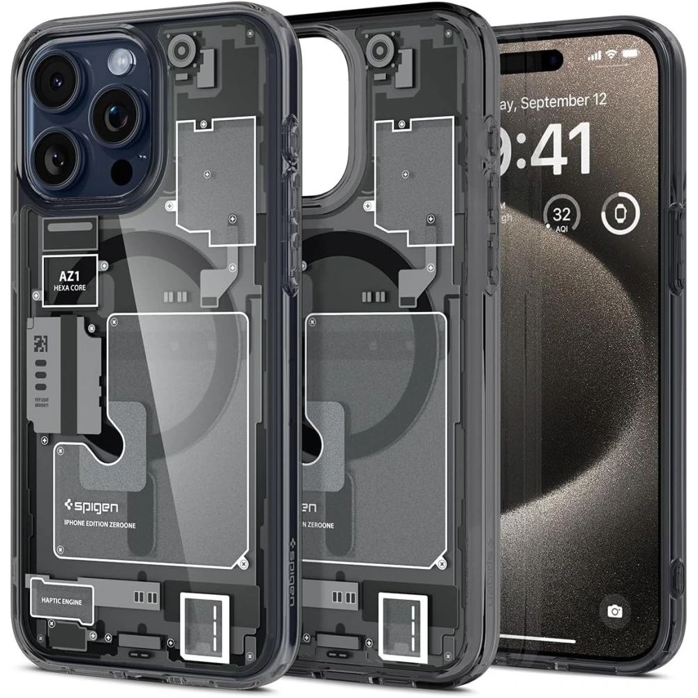 Hurtownia GSM - Etui Spigen Ultra Hybrid Mag MagSafe Apple iPhone 15 Pro Max Zero One - SPN2959 - {ean13} - Hurt