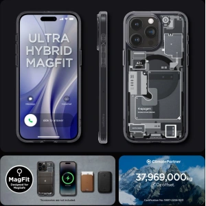 Wholesale Spigen Ultra Hybrid Mag MagSafe Apple iPhone 15 Pro Max Zero One - SPN2959 - {ean13} - Hurt