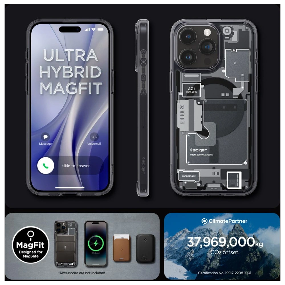 Wholesale Spigen Ultra Hybrid Mag MagSafe Apple iPhone 15 Pro Max Zero One - SPN2959 - {ean13} - Hurt