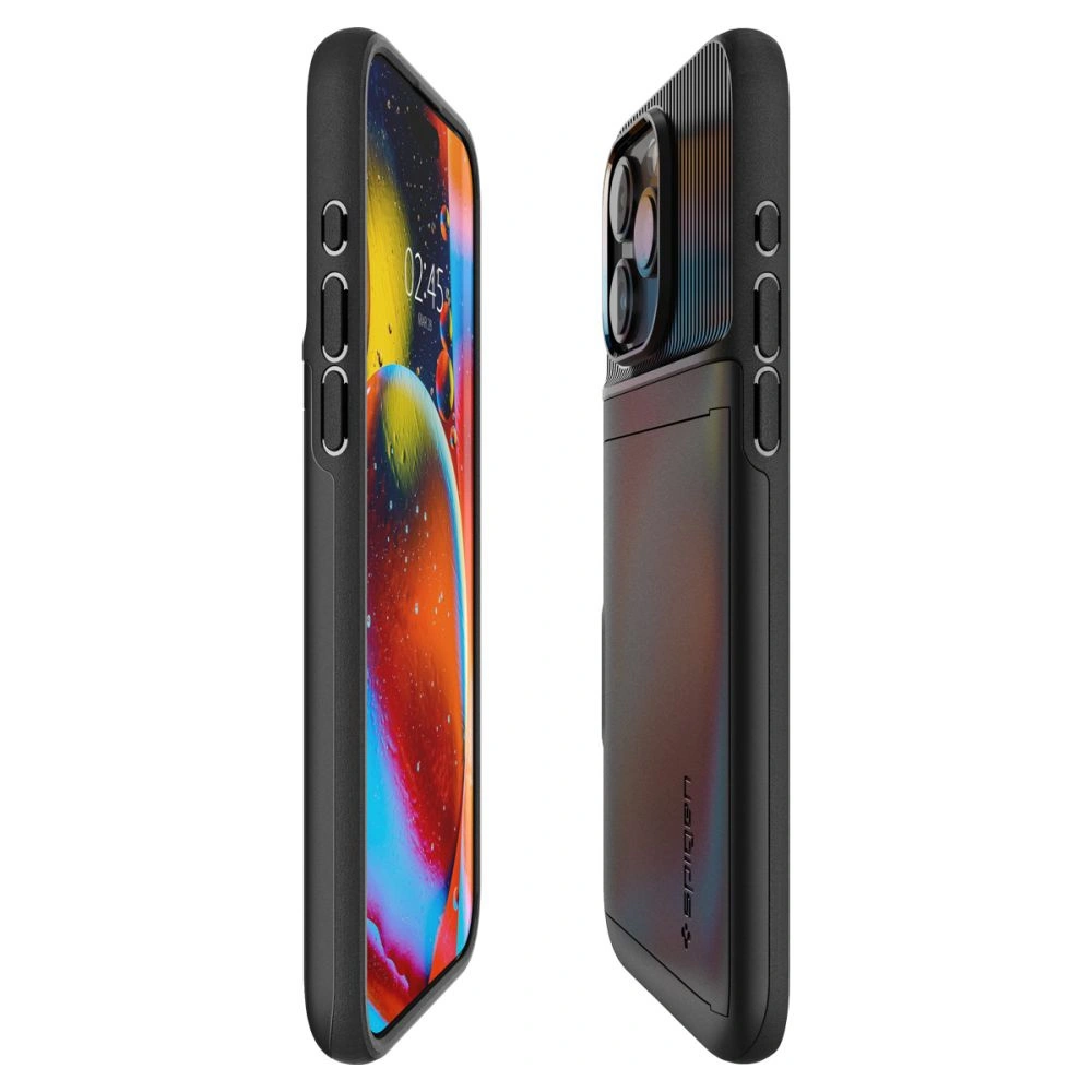 Hurtownia GSM - Case Spigen Slim Armor CS Apple iPhone 15 Pro Max Schwarz - SPN2960 - {ean13} - Hurt
