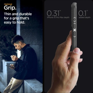 Wholesale Spigen Mag Armor MagSafe Apple iPhone 15 Pro Max Matte Black - SPN2962 - {ean13} - Hurt