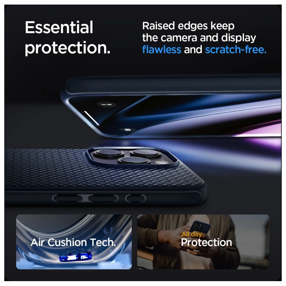 Hurtownia GSM - Etui Spigen Mag Armor MagSafe Apple iPhone 15 Pro Max Tengerész kék - SPN2963 - {ean13} - Hurt