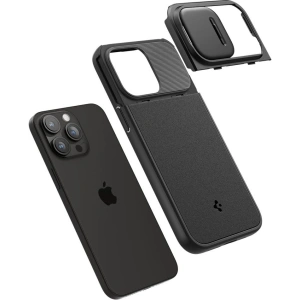 Wholesale Spigen Optik Armor Mag MagSafe Apple iPhone 15 Pro Max Black - SPN2964 - {ean13} - Hurt