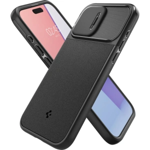 Wholesale Spigen Optik Armor Mag MagSafe Apple iPhone 15 Pro Max Black - SPN2964 - {ean13} - Hurt