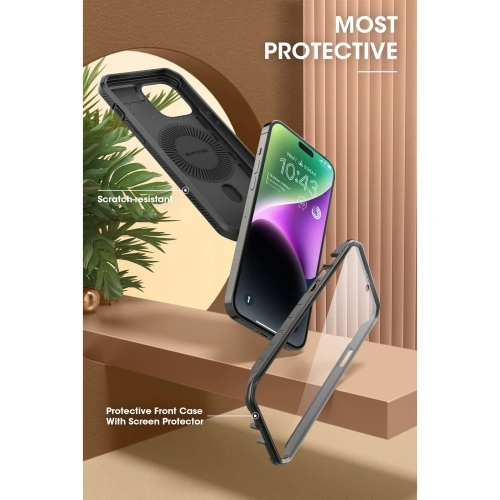 Etui Supcase Unicorn Beetle Pro Mag MagSafe Apple iPhone 15 Plus / 14 Plus Black