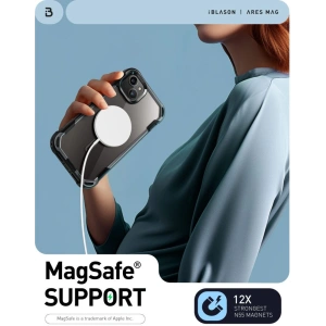 Wholesale Supcase IBLSN Ares Mag MagSafe Apple iPhone 15 Plus / 14 Plus Black - SPC390 - {ean13} - Hurt