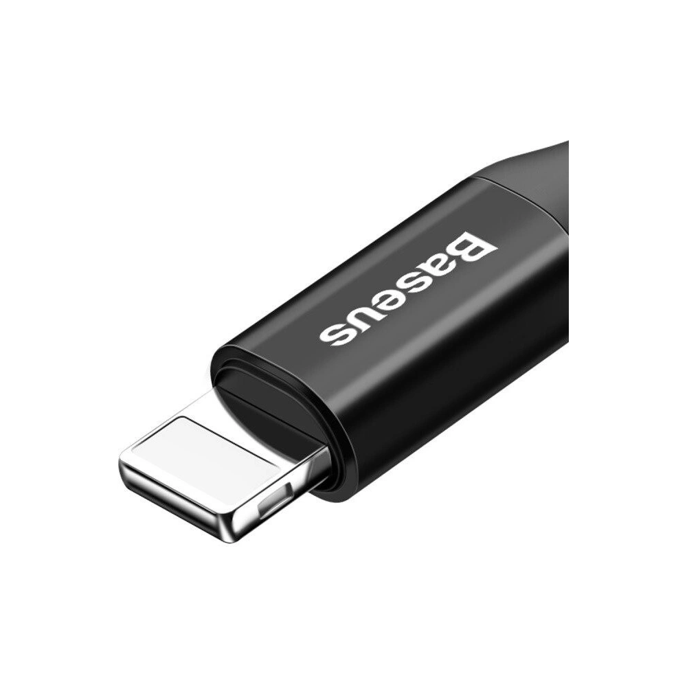 Hurtownia GSM - Kabel spružinový Lightning Baseus Spring 1m 2A (černý) - BSU350BLK - {ean13} - Hurt