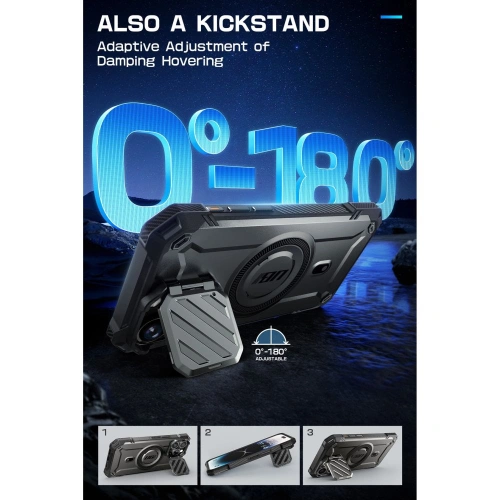 Etui Supcase Unicorn Beetle XT Mag MagSafe Apple iPhone 15 Pro Max Black