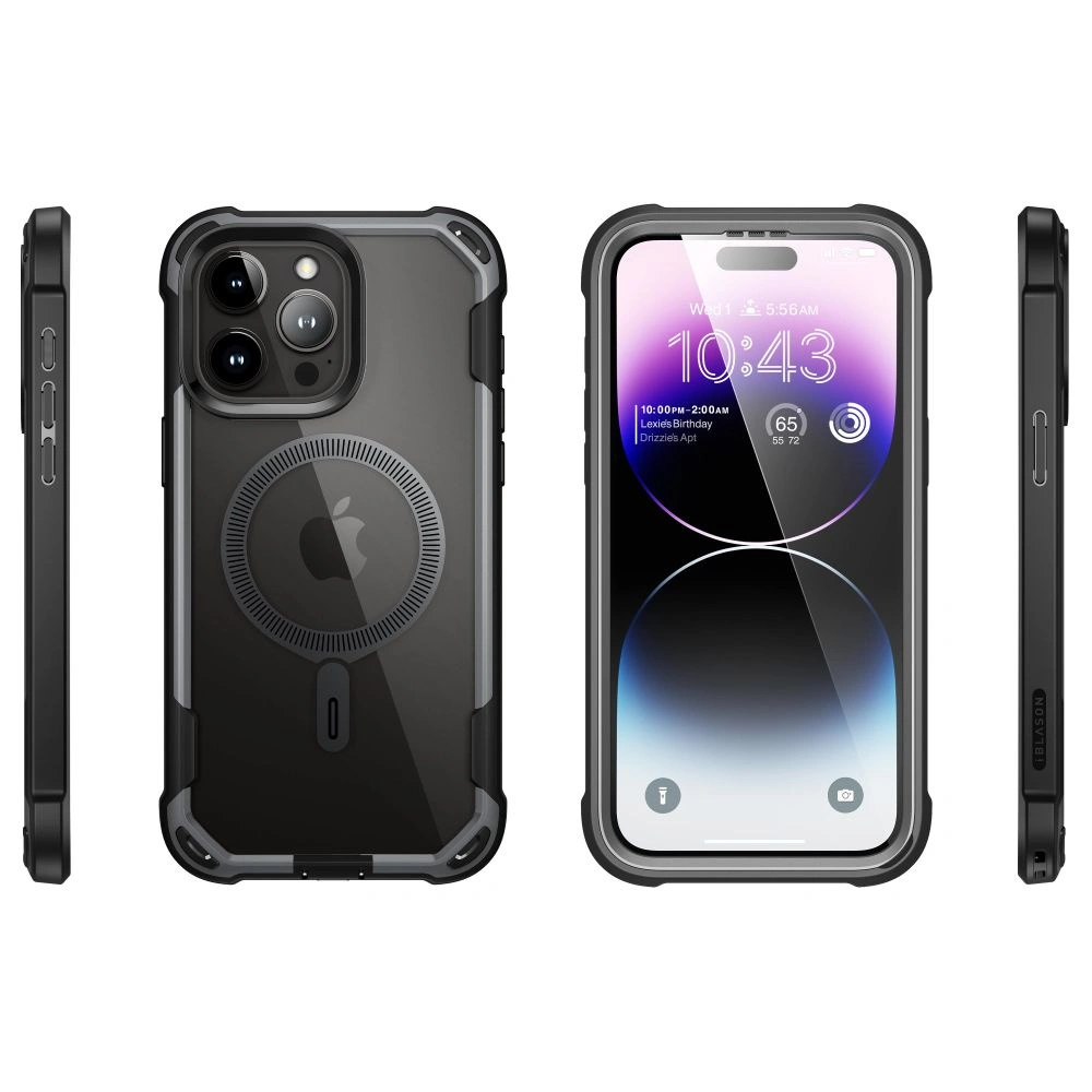 Hurtownia GSM - Etui Supcase IBLSN Ares Mag MagSafe Apple iPhone 15 Pro Max černé - SPC393 - {ean13} - Hurt