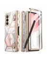 Supcase Cosmo Pen Samsung Galaxy Z Fold5 Marble Pink