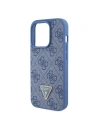 Hurtownia GSM - Case Guess GUHCP15LP4TDPB Apple iPhone 15 Pro Hardcase Leder 4G Triangle Strass blau/blue - GUE2896 - {ean13} - Hurt