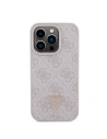 Hurtownia GSM - Case Guess GUHCP15LP4TDPP Apple iPhone 15 Pro Hardcase Leder 4G Triangle Strass rosa/pink - GUE2897 - {ean13} - Hurt