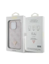 Hurtownia GSM - Case Guess GUHCP15LP4TDPP Apple iPhone 15 Pro Hardcase Leder 4G Triangle Strass rosa/pink - GUE2897 - {ean13} - Hurt