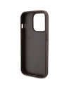 Hurtownia GSM - Etui Guess GUHCP15LP4TDPW Apple iPhone 15 Pro kemény tok Bőr 4G Háromszög Strassz barna/brown - GUE2898 - {ean13} - Hurt
