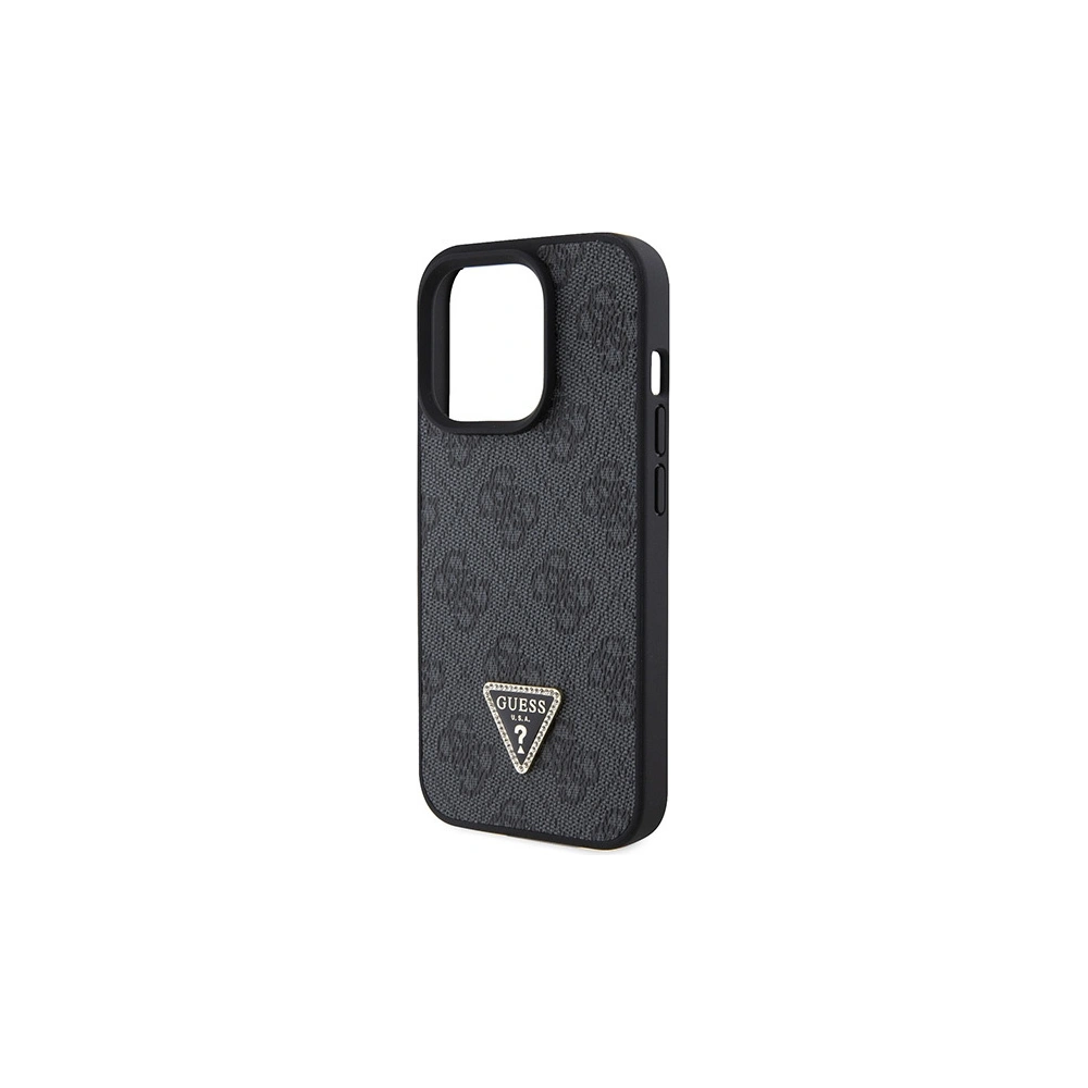 Hurtownia GSM - Etui Guess GUHCP15LP4TDSCPK Apple iPhone 15 Pro hardcase Crossbody 4G Metal Logo černý/black - GUE2900 - {ean13} - Hurt