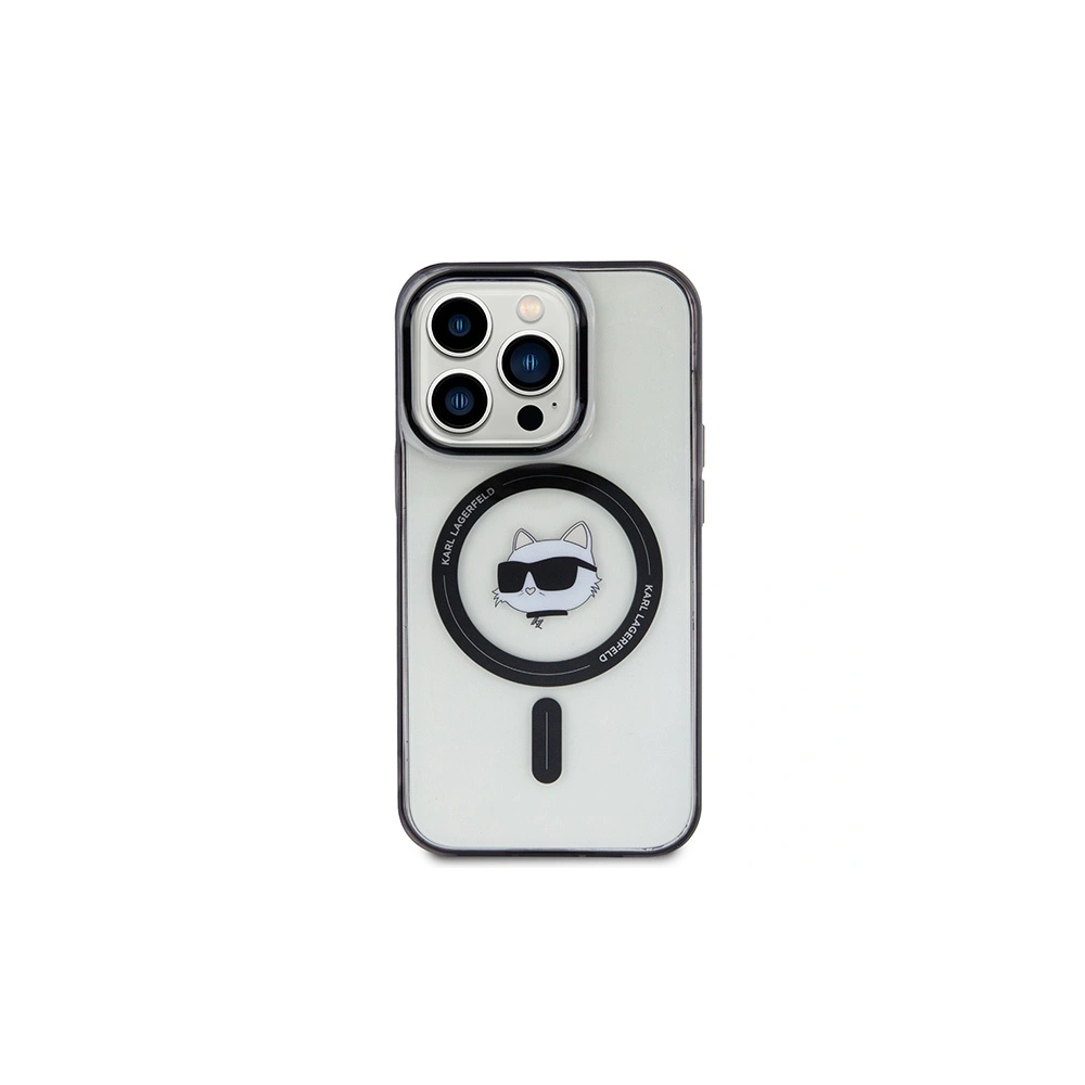 Hurtownia GSM - Etui Karl Lagerfeld KLHMP15XHCHNOTK Apple iPhone 15 Pro Max hardcase IML Choupette feje MagSafe átlátszó - KLD1708 - {ean13} - Hurt