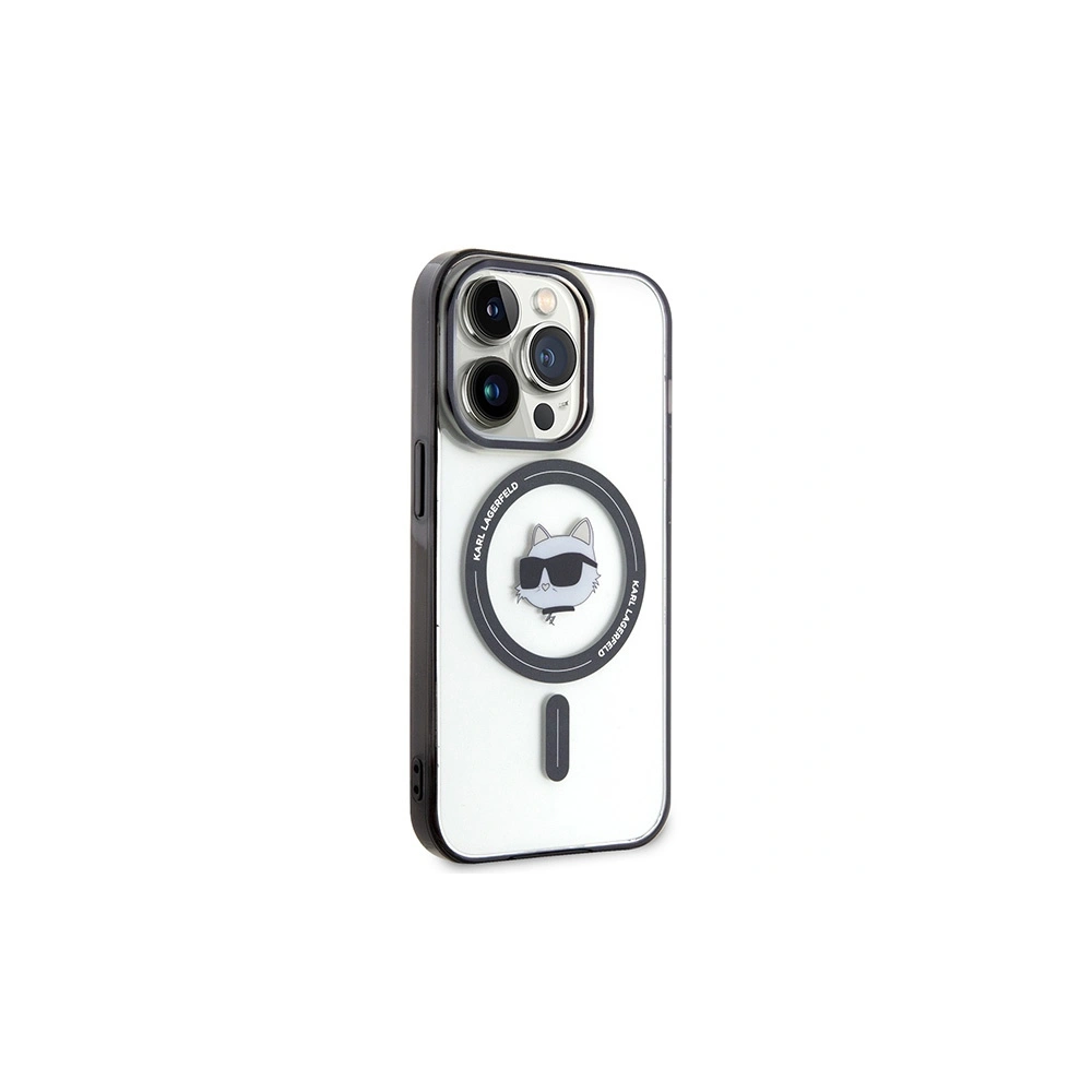 Hurtownia GSM - Etui Karl Lagerfeld KLHMP15XHCHNOTK Apple iPhone 15 Pro Max hardcase IML Choupette feje MagSafe átlátszó - KLD1708 - {ean13} - Hurt