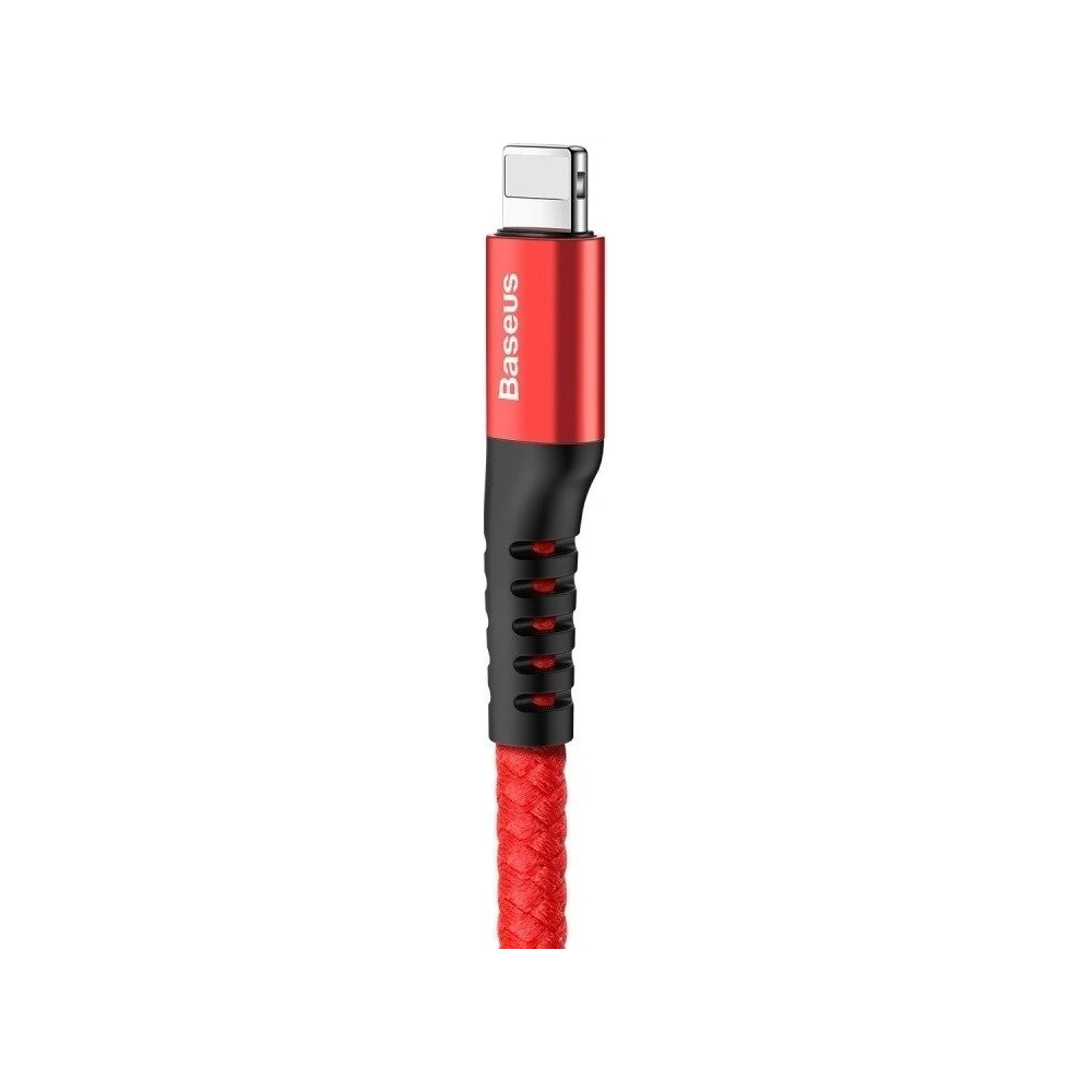 Hurtownia GSM - Kabel spružinový Lightning Baseus Spring 1m 2A (červený) - BSU352RED - {ean13} - Hurt