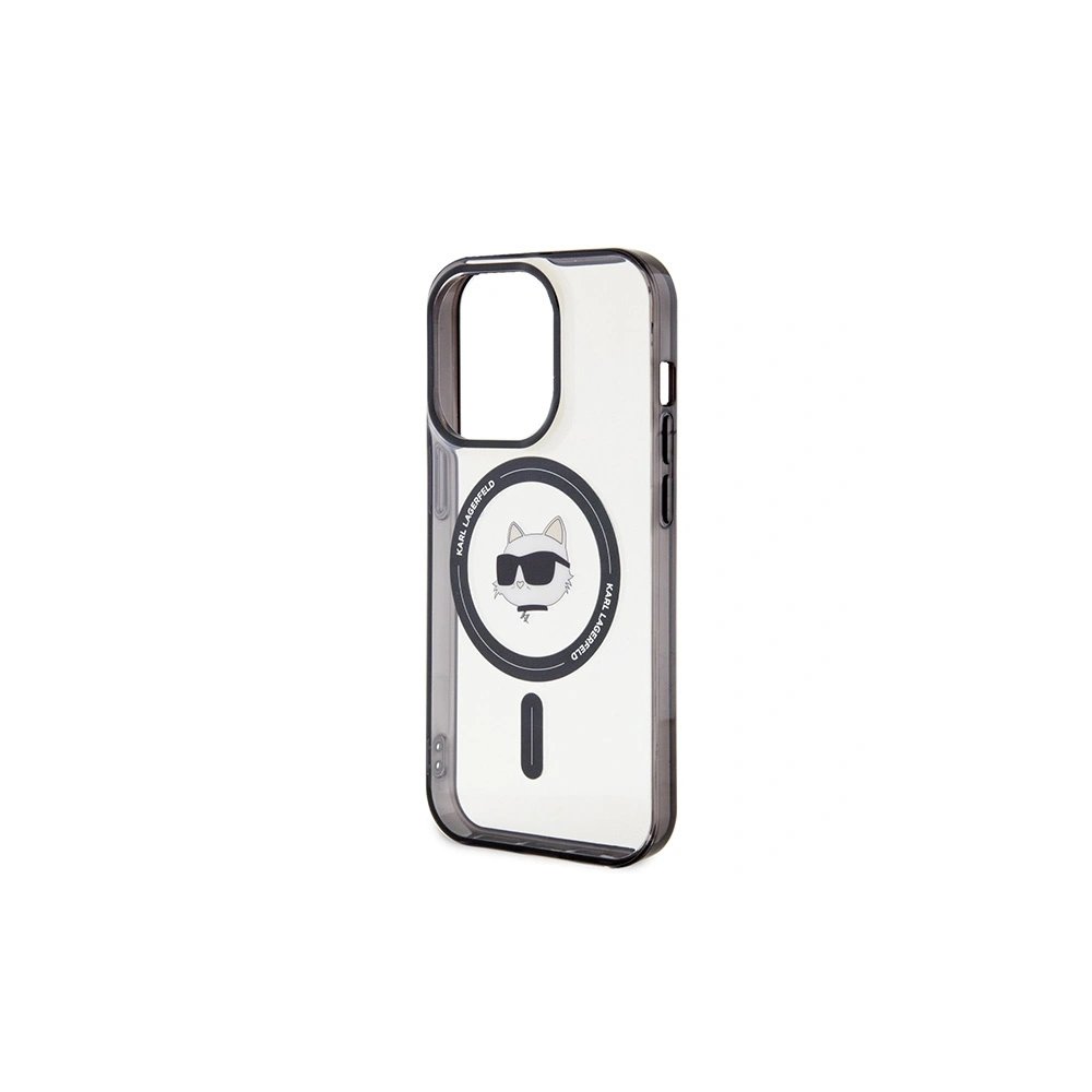 Hurtownia GSM - Etui Karl Lagerfeld KLHMP15XHCHNOTK Apple iPhone 15 Pro Max hardcase IML Capul lui Choupette MagSafe transparent - KLD1708 - {ean13} - Hurt
