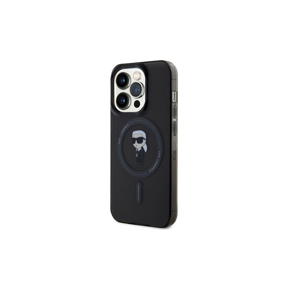 Hurtownia GSM - Etui Karl Lagerfeld KLHMP15XHFCKNOK Apple iPhone 15 Pro Max hardcase IML Ikonik MagSafe negru/black - KLD1709 - {ean13} - Hurt