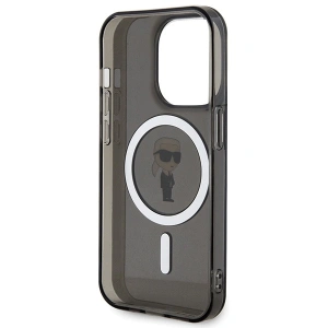 Hurtownia GSM - Etui Karl Lagerfeld KLHMP15XHFCKNOK Apple iPhone 15 Pro Max hardcase IML Ikonik MagSafe negru/black - KLD1709 - {ean13} - Hurt