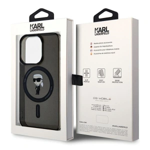 Hurtownia GSM - Case Karl Lagerfeld KLHMP15XHFCKNOK Apple iPhone 15 Pro Max Hartschale IML Ikonik MagSafe schwarz/black - KLD1709 - {ean13} - Hurt