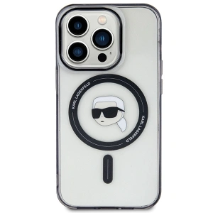 Hurtownia GSM - Etui Karl Lagerfeld KLHMP15XHKHNOTK Apple iPhone 15 Pro Max hardcase IML Karl`s Head MagSafe transparent - KLD1710 - {ean13} - Hurt