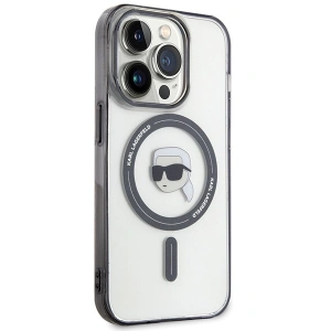 Hurtownia GSM - Case Karl Lagerfeld KLHMP15XHKHNOTK Apple iPhone 15 Pro Max Hardcase IML Karls Kopf MagSafe transparent - KLD1710 - {ean13} - Hurt