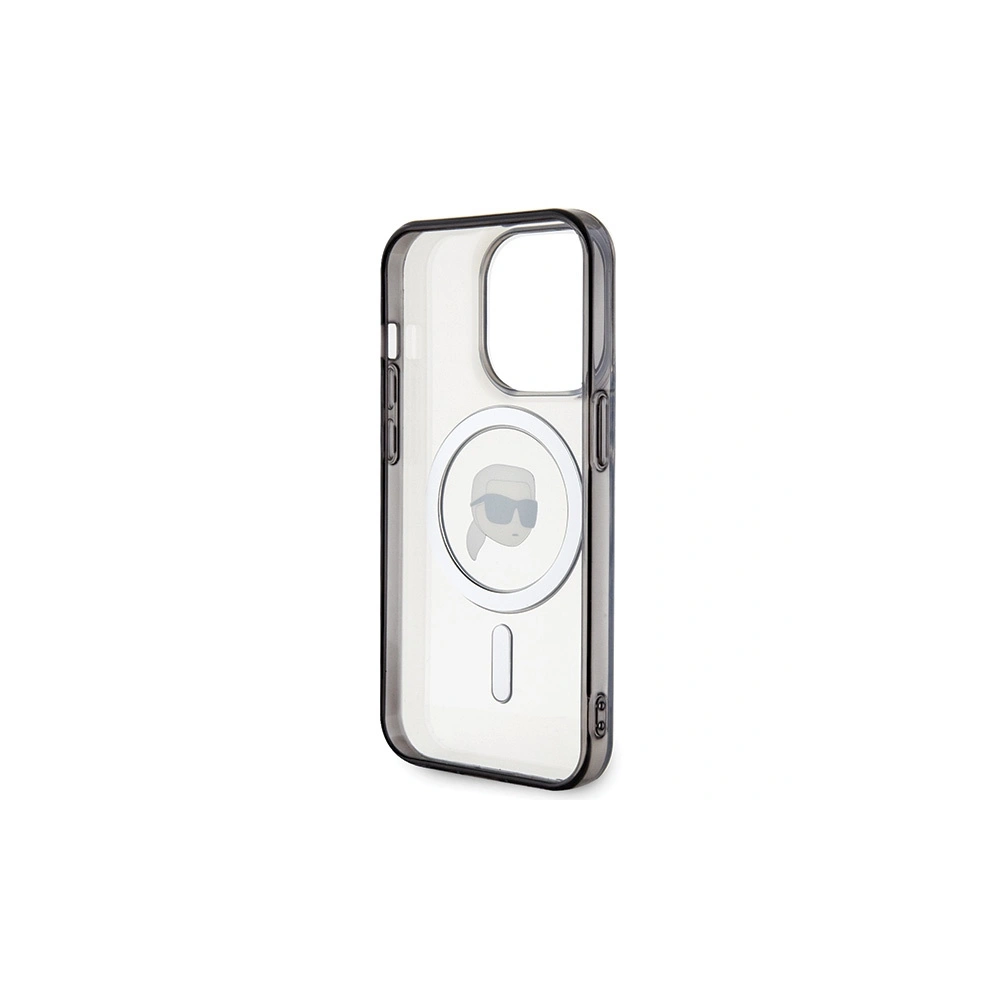 Hurtownia GSM - Etui Karl Lagerfeld KLHMP15XHKHNOTK Apple iPhone 15 Pro Max kemény tok IML Karl feje MagSafe átlátszó - KLD1710 - {ean13} - Hurt